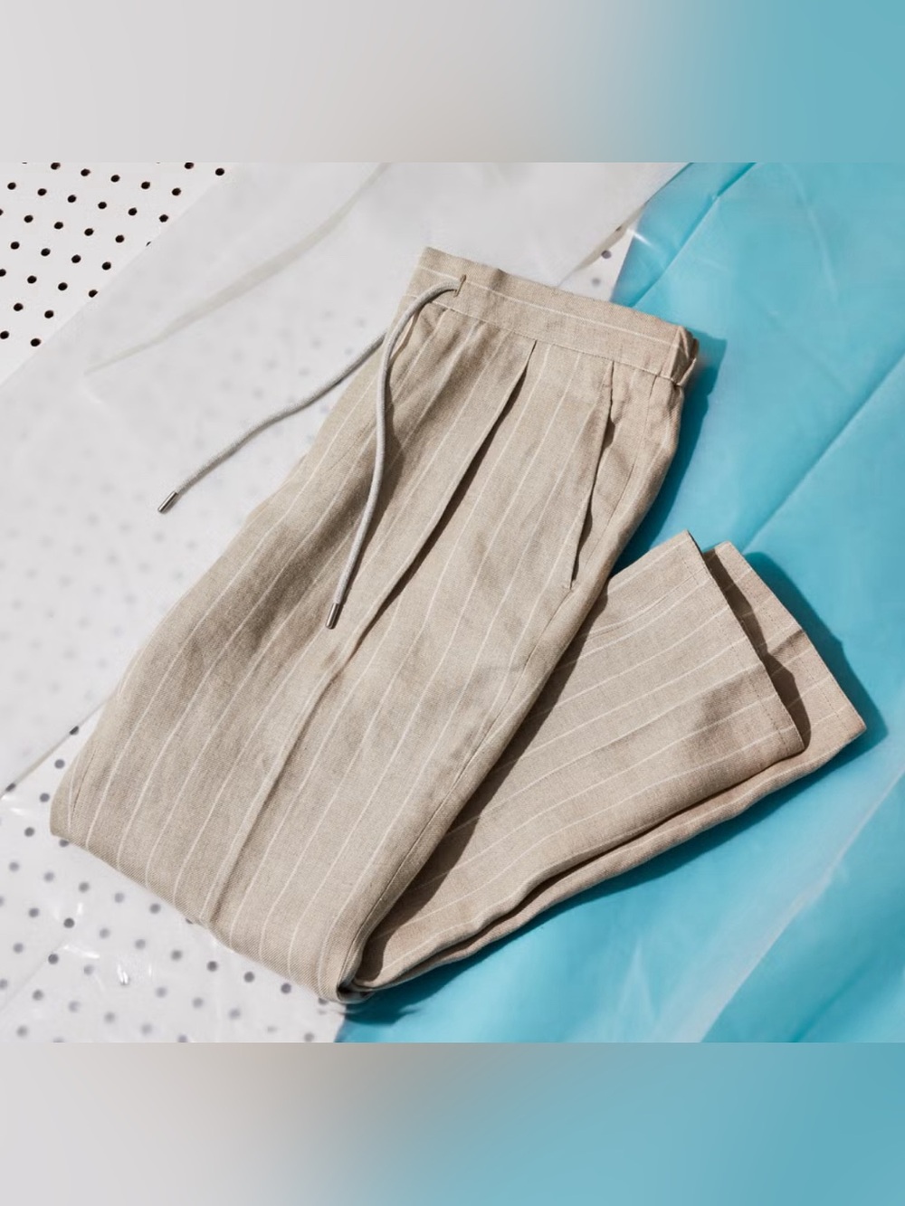 Suit Supply Ames Linen Trousers Mens Sz 48 /  32-33